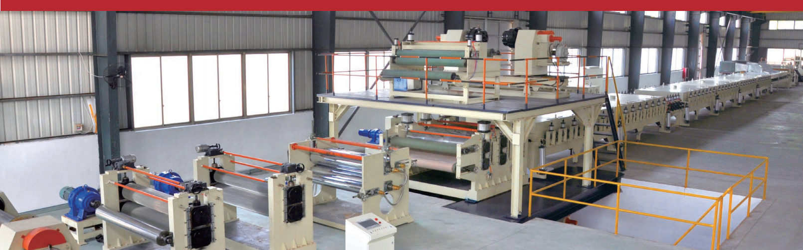 Alüminyum Oluklu Kompozit Panel Üretim Hattı