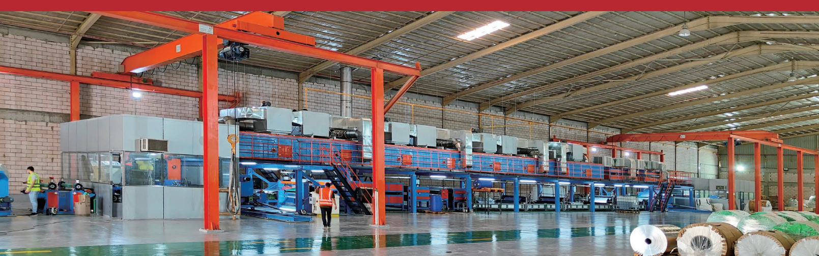 Alüminyum Tek Renkli Kaplama Tek Pişirme Üretim Hattı