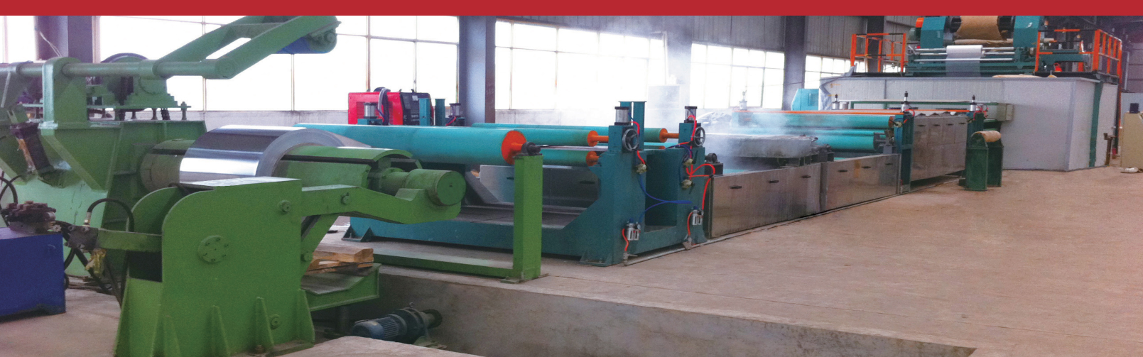 Çift Metal Kompozit Panel Üretim Hattı